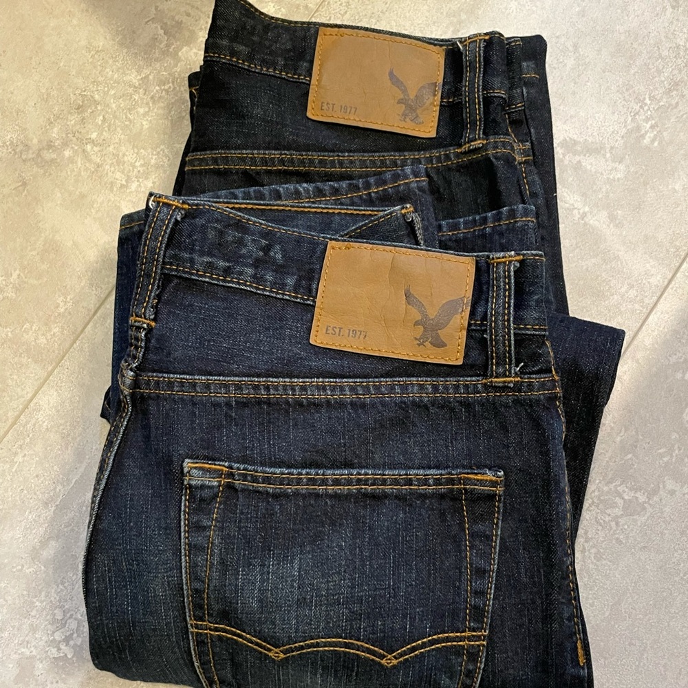 American Eagle jeans 29x32 (lot of 2 pairs)